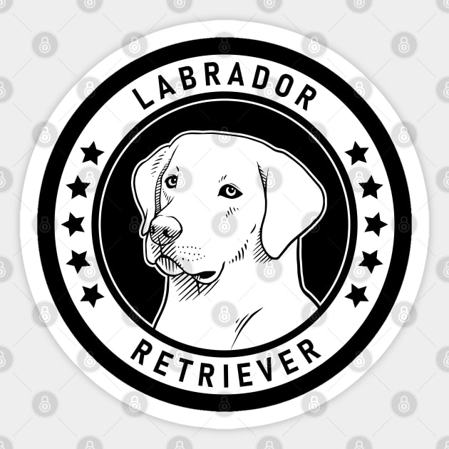 Labrador Retriever Fan Gift Sticker by millersye